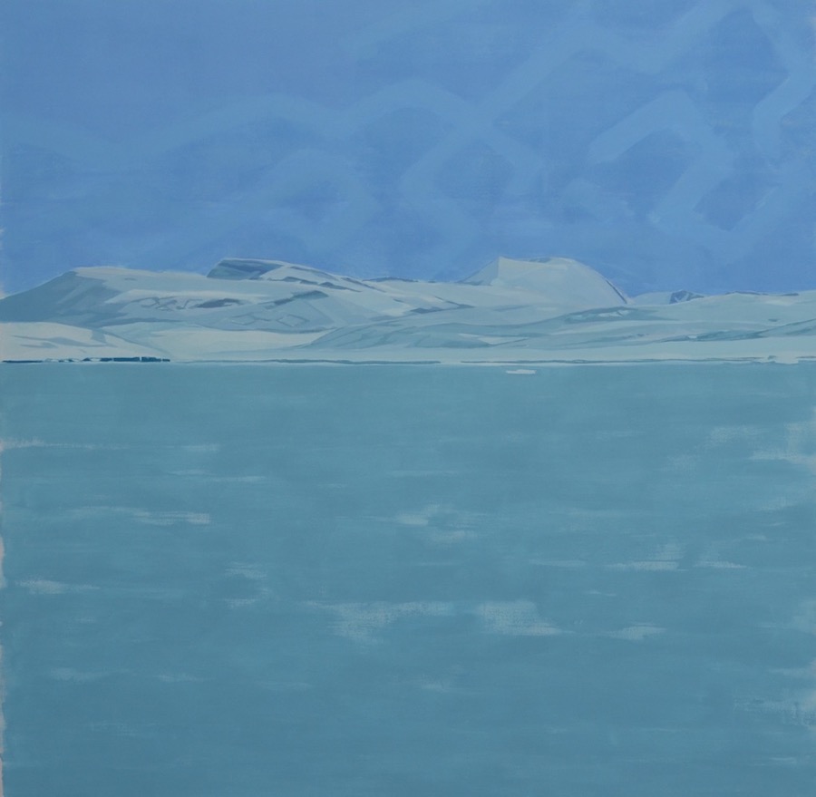 Sky Visions, acrylic on canvas, 66